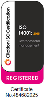 ISO 14001 certificate